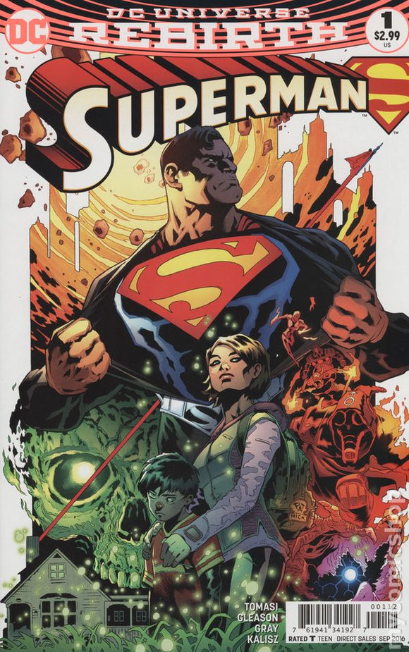 Superman #1 Cover C 2nd Print