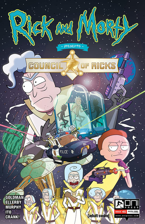 Rick and Morty Presents Council of Ricks #1