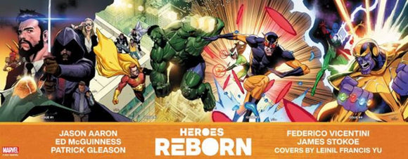 Heroes Reborn #1 - #4 Cover A Connecting Covers