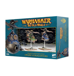 The Old World Warhammer Dwarfen Mountain Holds, Dwarf Gyrocopters