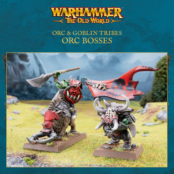 The Old World Warhammer Orc & Goblin Tribes Orc Bosses