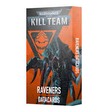 Games Workshop Warhammer 40k Kill Team Raveners Datacards