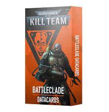 Games Workshop Warhammer 40k Kill Team Battleclade Datacards